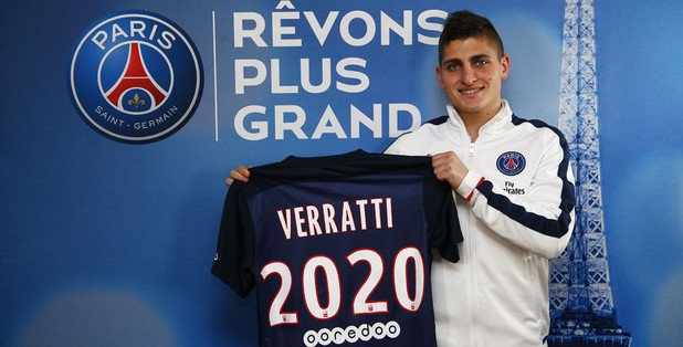Verratti extends PSG contract till 2020 Verratti extends PSG contract till 2020