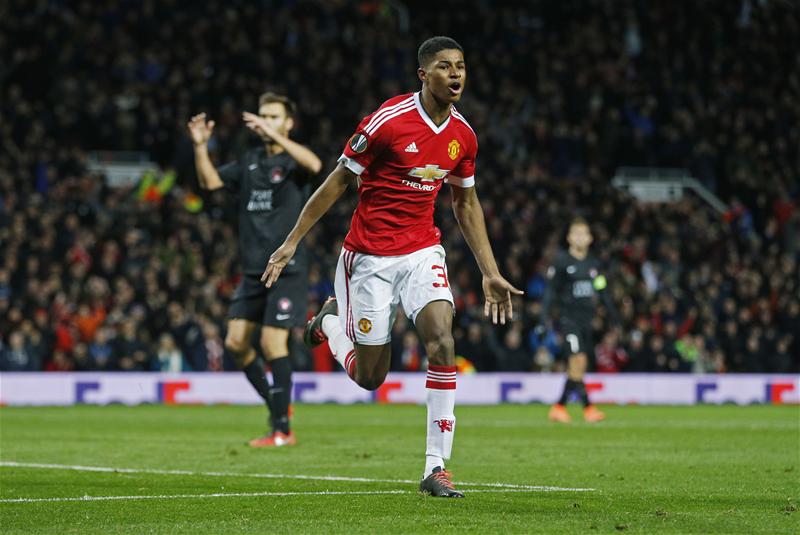I told Rashford ‘stay central and you’ll score’ – Van Gaal I told Rashford ‘stay central and you’ll score’ – Van Gaal