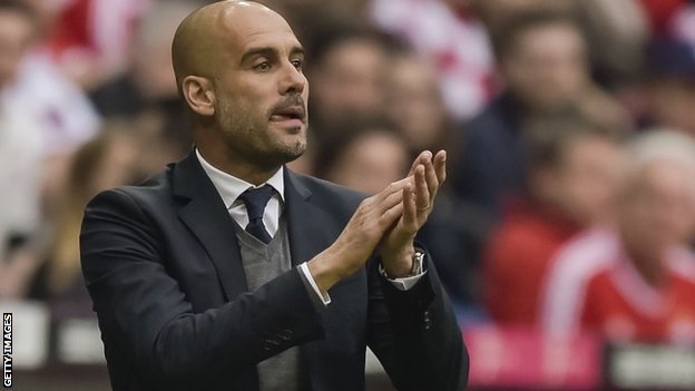 We don’t expect Guardiola to win the treble before leaving – Bayern chairman We don’t expect Guardiola to win the treble before leaving – Bayern chairman