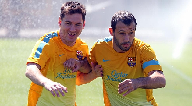 Messi has offered me penalties to score my first Barca goal – Mascherano