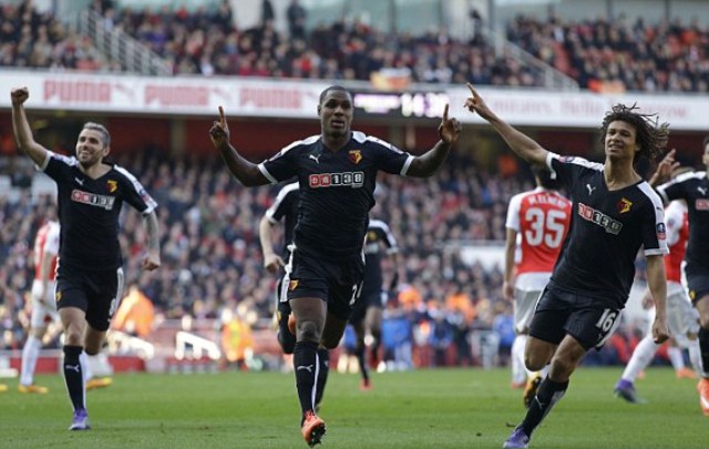 Ighalo voted MVP as Watford dump Arsenal out of FA Cup Ighalo voted MVP as Watford dump Arsenal out of FA Cup