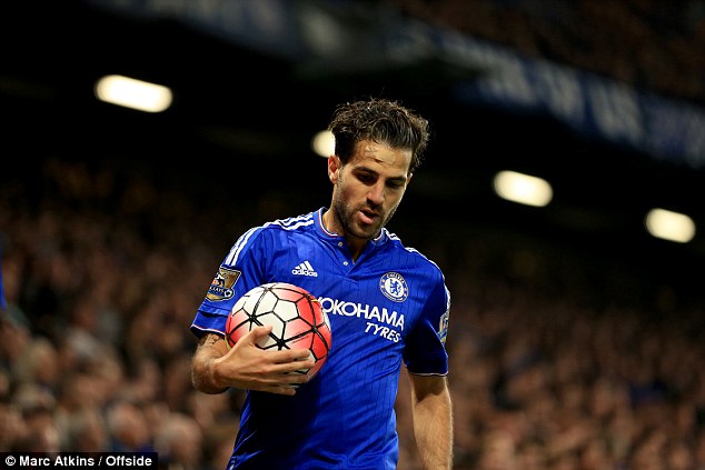 Fabregas says he forgot how to play football during Chelsea slump