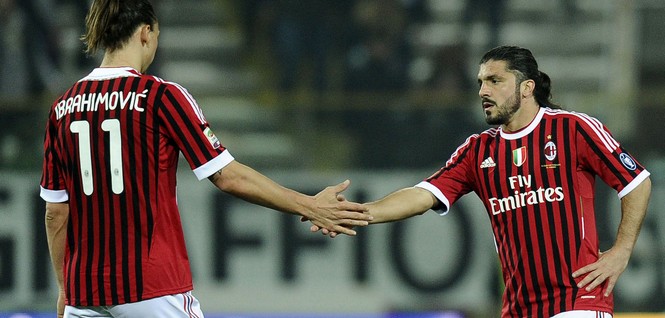 Thiago Silva reveals how Ibrahimovic threw Gattuso in the bin during dressing room fight Thiago Silva reveals how Ibrahimovic threw Gattuso in the bin during dressing room fight