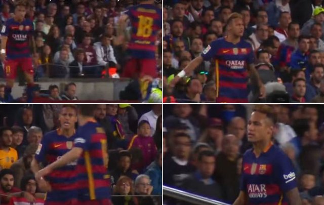 Neymar hits out at teammate Jordi Alba Neymar hits out at teammate Jordi Alba
