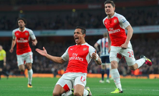 Sanchez says he’s loving life as a striker for Arsenal