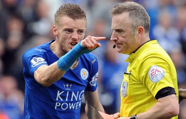 Vardy may face additional suspension for red card Vardy may face additional suspension for red card