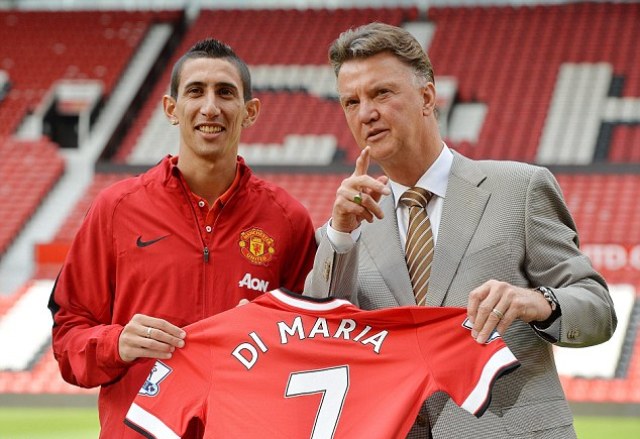 Van Gaal blasts Di Maria: Blame yourself for failing in England, not me Van Gaal blasts Di Maria: Blame yourself for failing in England, not me