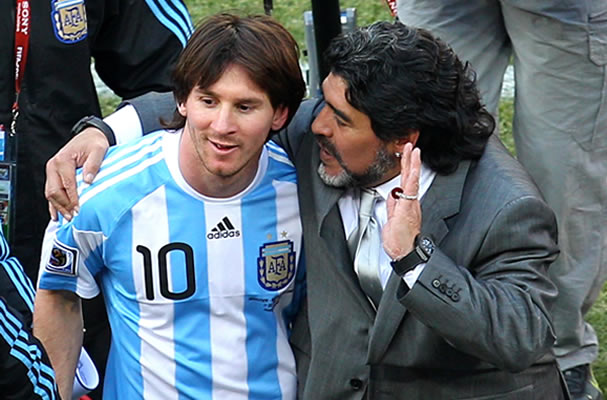 Maradona questions Messi’s Argentina U-turn