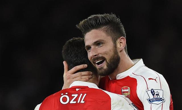 Ozil “likes” Instagram post mocking Giroud’s goal scoring ability Ozil “likes” Instagram post mocking Giroud’s goal scoring ability