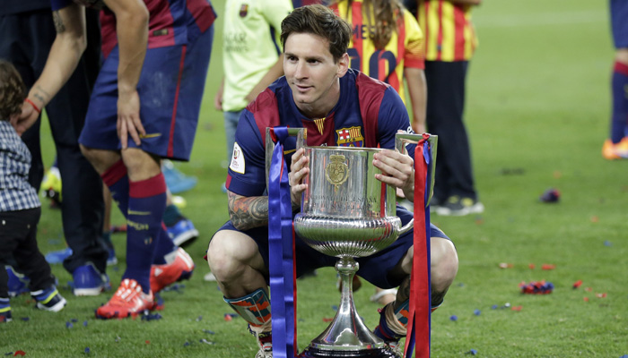 Messi surpasses Pele with 30th career title Messi surpasses Pele with 30th career title