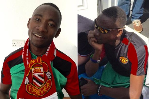 Man United fan travels all the way from Sierra Leone for first match – only to see the game called off Man United fan travels all the way from Sierra Leone for first match – only to see the game called off