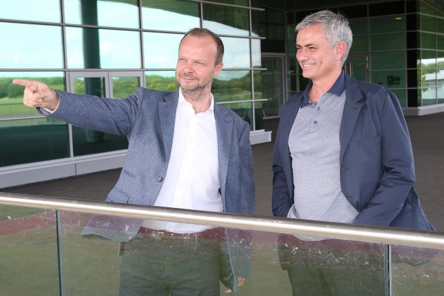 Mourinho: ‘I am here… UNITED we can’ Mourinho: ‘I am here… UNITED we can’