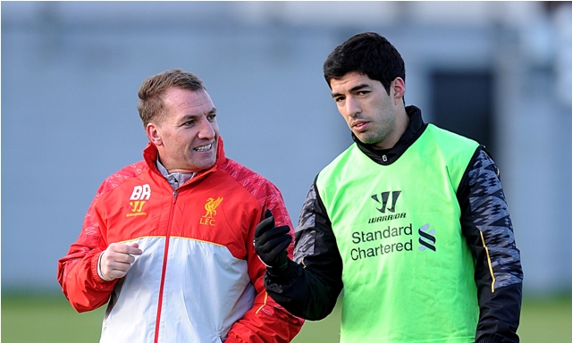 Suarez: I would not be the player I am today without Brendan Rodgers Suarez: I would not be the player I am today without Brendan Rodgers