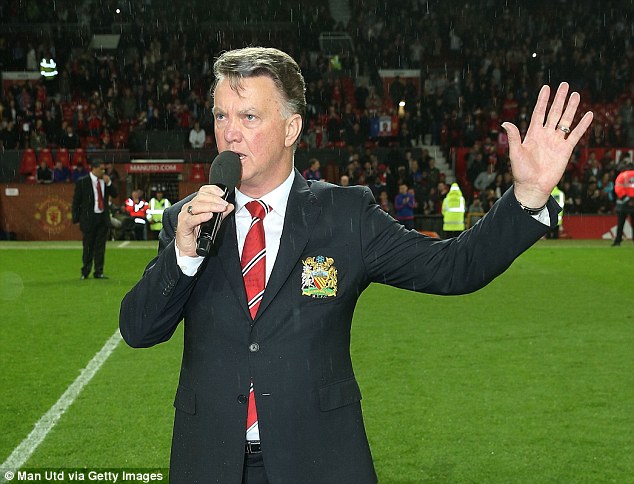 Man United fans boo Van Gaal during end of season speech Man United fans boo Van Gaal during end of season speech