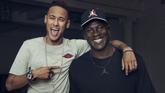 Neymar reveals he was inspired by Michael Jordan Neymar reveals he was inspired by Michael Jordan