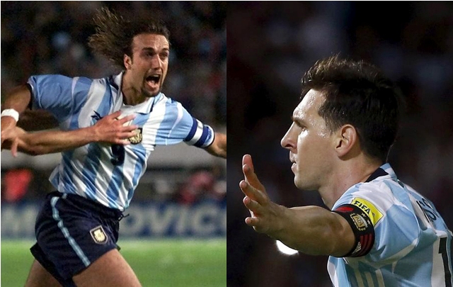 Batistuta hurt by Messi breaking his Argentina all-time record Batistuta hurt by Messi breaking his Argentina all-time record