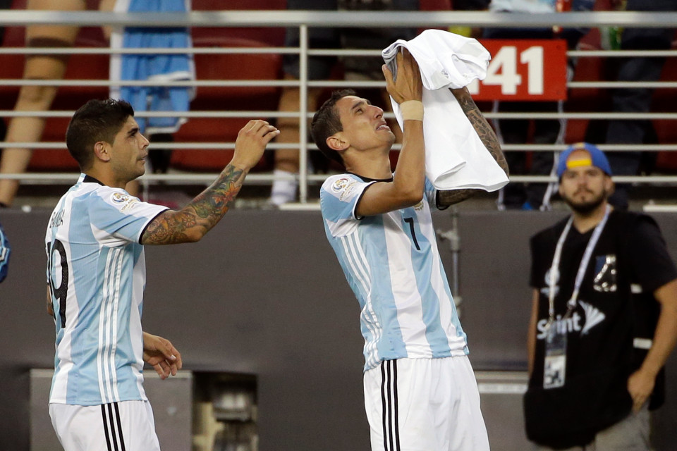 Emotional Di Maria pays tribute to grandmother after Argentina win Emotional Di Maria pays tribute to grandmother after Argentina win