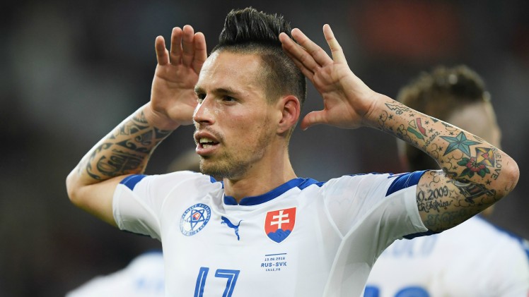 Hamsik deserves to play at a bigger club – Slovakia coach Hamsik deserves to play at a bigger club – Slovakia coach
