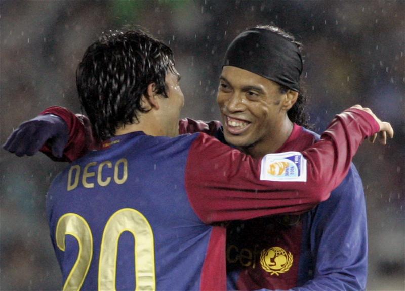 Deco: Ronaldinho was far more gifted than Messi or Ronaldo Deco: Ronaldinho was far more gifted than Messi or Ronaldo