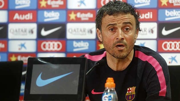 Luis Enrique says Barcelona on the lookout for a striker Luis Enrique says Barcelona on the lookout for a striker
