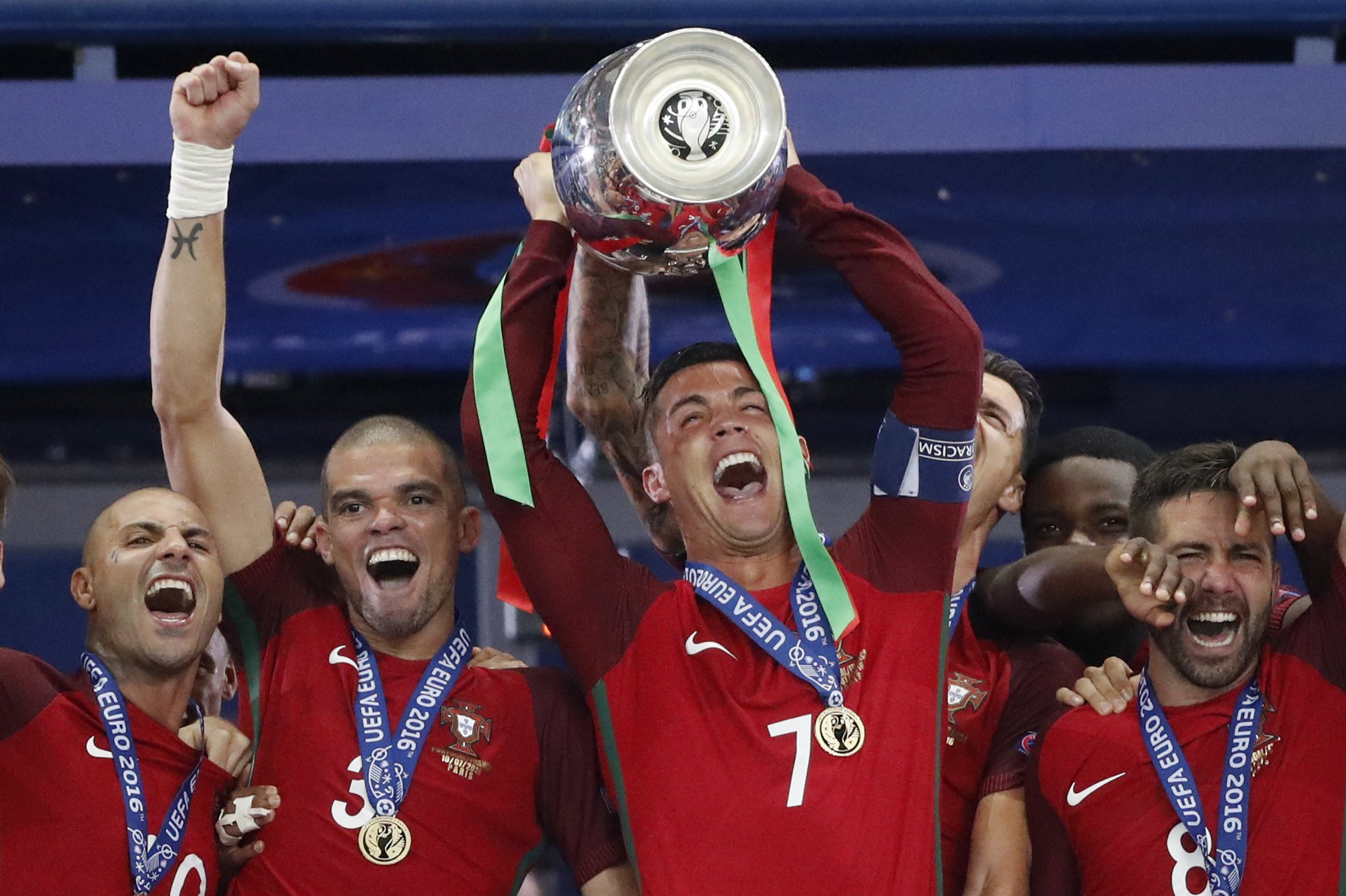Revealed: Ronaldo’s first words to reporters after winning Euro 2016 Revealed: Ronaldo’s first words to reporters after winning Euro 2016