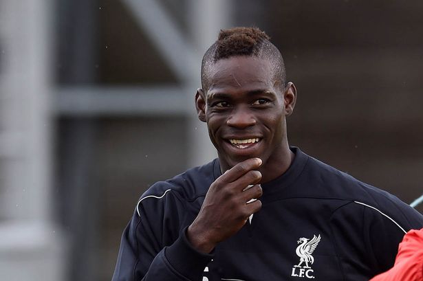Balotelli training with Liverpool kids after being axed from first-team squad Balotelli training with Liverpool kids after being axed from first-team squad