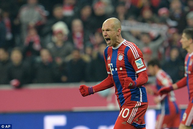 Robben credits Van Gaal for Bayern success Robben credits Van Gaal for Bayern success