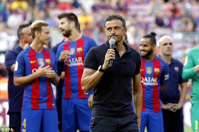 Luis Enrique: Barcelona are the team to beat this season Luis Enrique: Barcelona are the team to beat this season