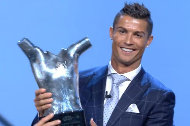 Ronaldo beats Bale and Griezmann to UEFA Best Player in Europe award Ronaldo beats Bale and Griezmann to UEFA Best Player in Europe award