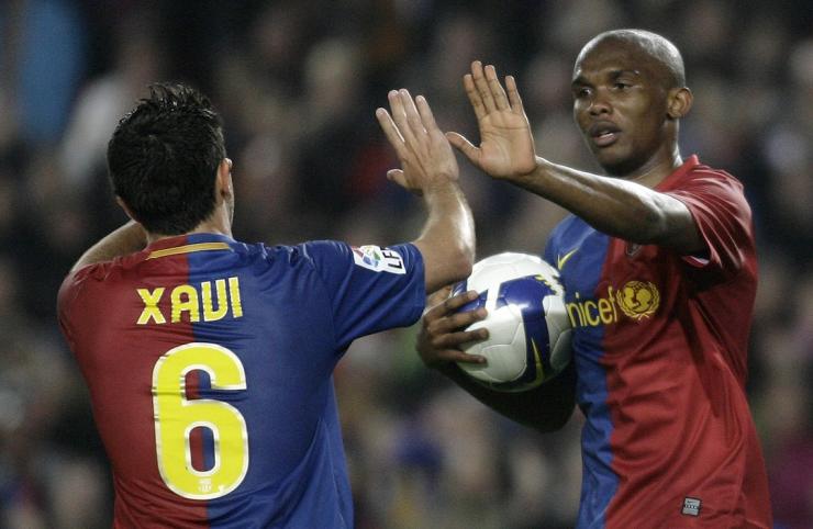 Eto’o takes Xavi’s side in war of words with Ronaldo Eto’o takes Xavi’s side in war of words with Ronaldo