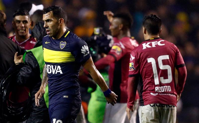 Tevez sent off in Argentine league game for calling referee’s sister a “whorish c***”