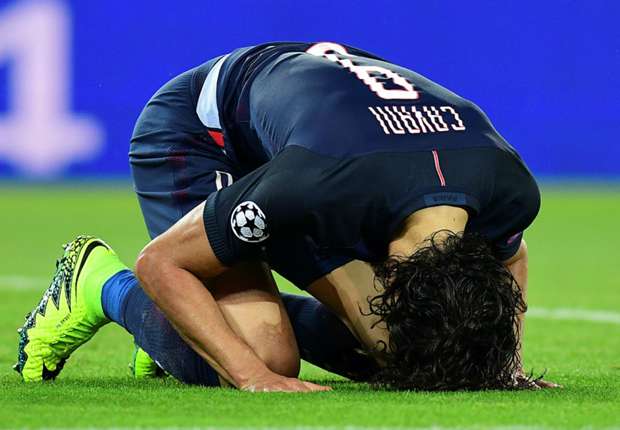 Cavani accepts blame for PSG’s failure to beat Arsenal