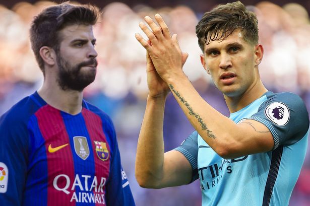 Pique heaps praise on Stones ahead of Barcelona showdown with Man City Pique heaps praise on Stones ahead of Barcelona showdown with Man City