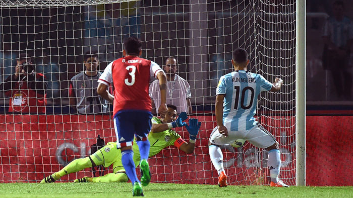 Aguero misses penalty in embarrassing home defeat for Argentina Aguero misses penalty in embarrassing home defeat for Argentina