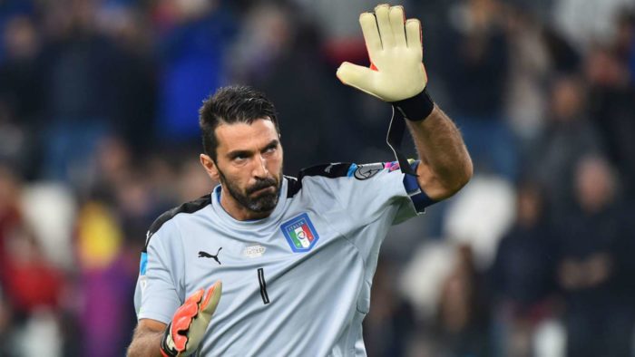 Buffon celebrates 20 years since Italy debut Buffon celebrates 20 years since Italy debut