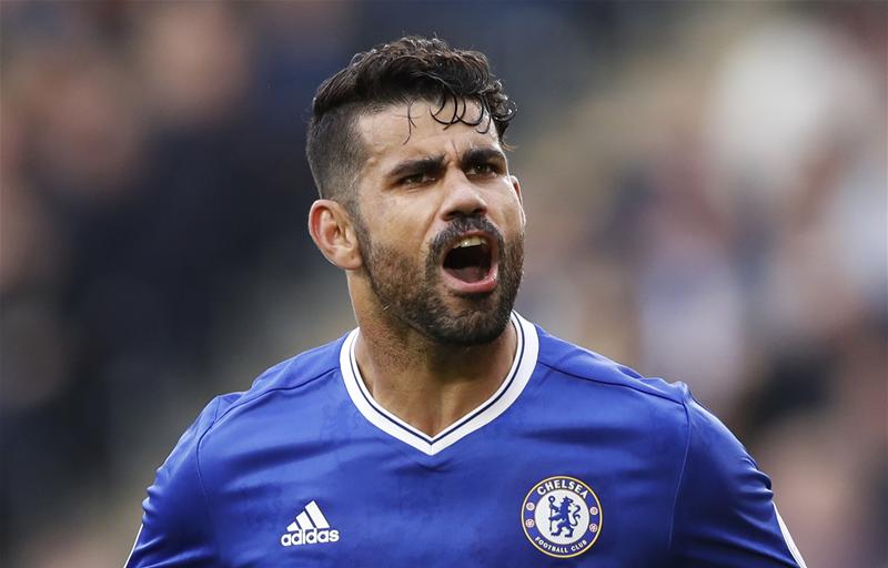 Courtois: Diego Costa dribbles past defenders like it is nothing