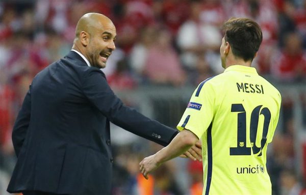 Guardiola says Messi may swap Barcelona for England Guardiola says Messi may swap Barcelona for England