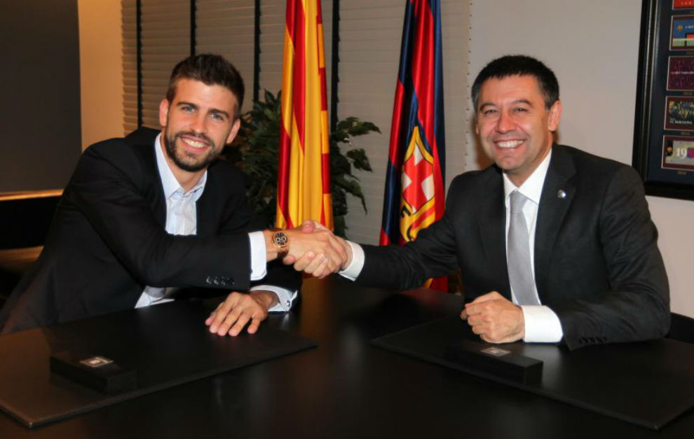 Pique takes first steps towards Barcelona presidency Pique takes first steps towards Barcelona presidency