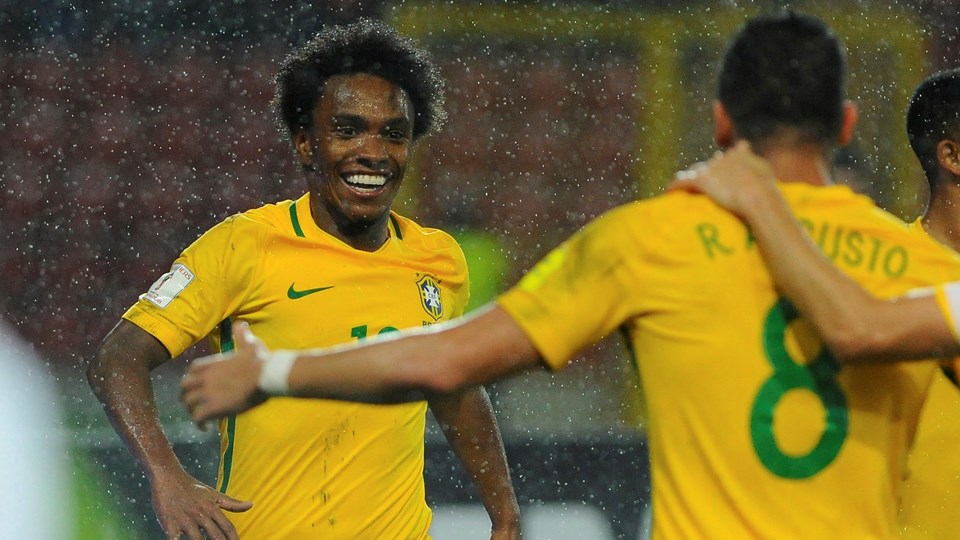 Gabriel Jesus and Willian score as Brazil climb to top of World Cup qualifying group Gabriel Jesus and Willian score as Brazil climb to top of World Cup qualifying group