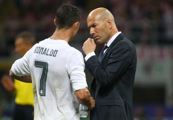 Zidane: It’s good that Ronaldo was upset after being substituted Zidane: It’s good that Ronaldo was upset after being substituted