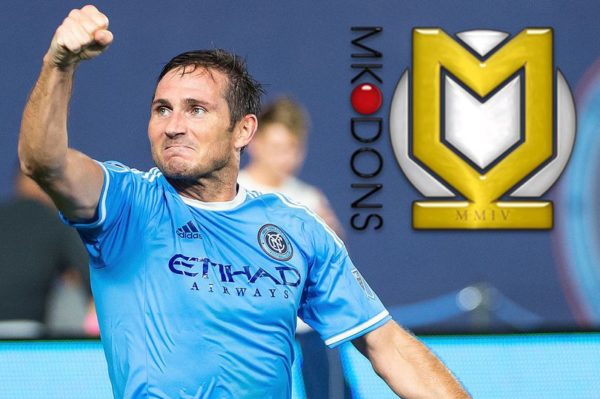 Lampard emerges as shock favourite for MK Dons manager’s job Lampard emerges as shock favourite for MK Dons manager’s job