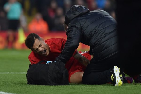 Fears grow Coutinho could miss rest of the year after injury Fears grow Coutinho could miss rest of the year after injury