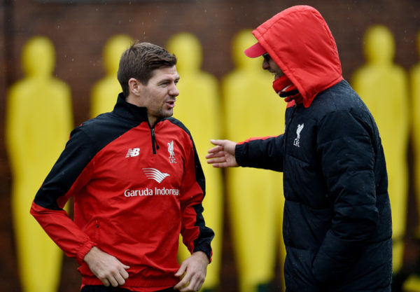 Klopp hints at potential Liverpool return for Gerrard Klopp hints at potential Liverpool return for Gerrard
