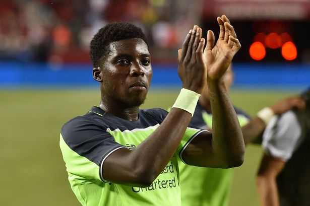 Sheyi Ojo back in Liverpool training after recovering from fracture in his back Sheyi Ojo back in Liverpool training after recovering from fracture in his back