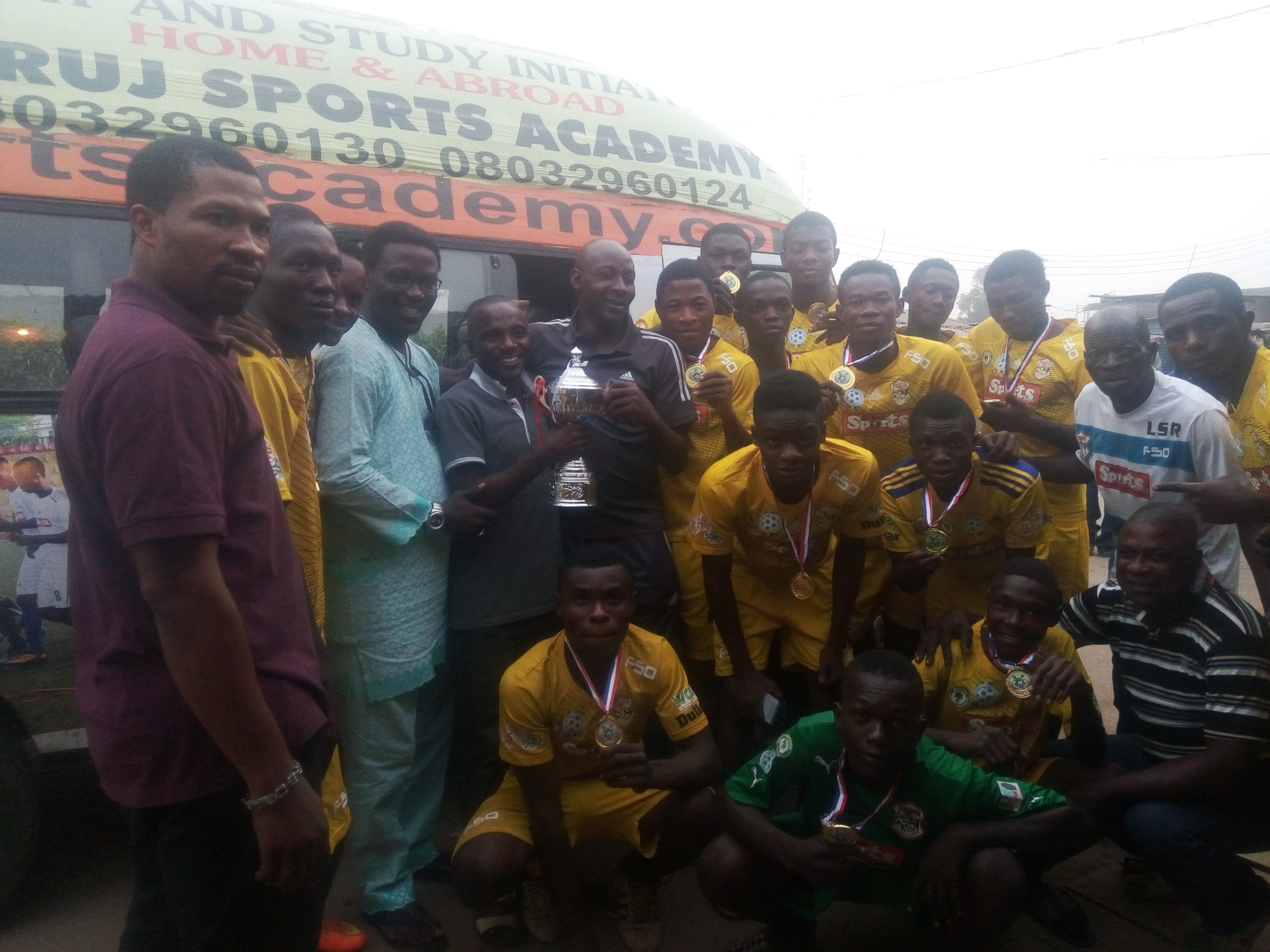 Buruj Sports Academy emerge 2016 Olodo Golden Cup champions Buruj Sports Academy emerge 2016 Olodo Golden Cup champions