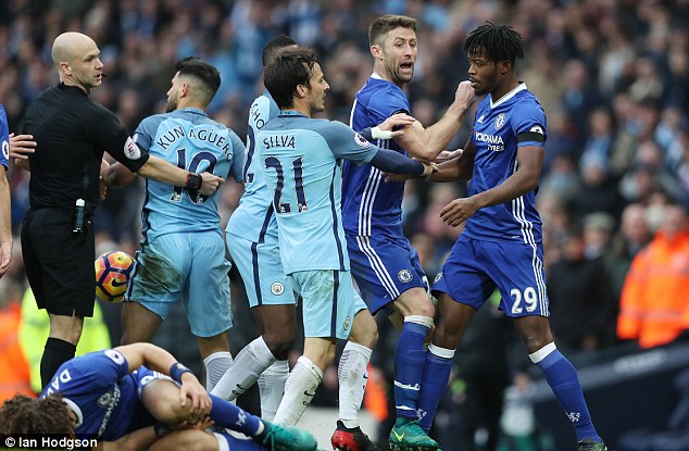Conte laughs off threat of Chelsea points deduction following Man City brawl Conte laughs off threat of Chelsea points deduction following Man City brawl