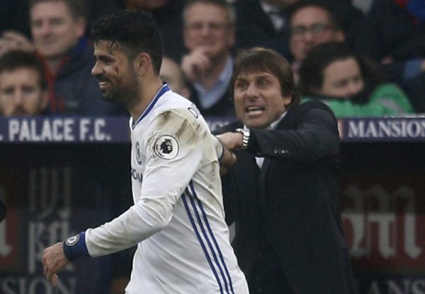 Conte explains why he substituted Diego Costa against Crystal Palace Conte explains why he substituted Diego Costa against Crystal Palace