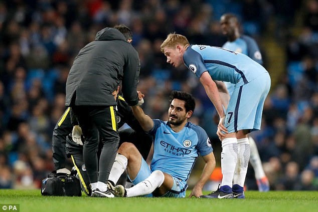 Guardiola fears Gundogan could be out of action for a ‘long time’ Guardiola fears Gundogan could be out of action for a ‘long time’