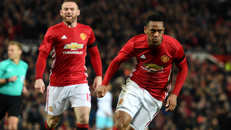 Martial four Man United goals away from triggering €10m Monaco clause Martial four Man United goals away from triggering €10m Monaco clause