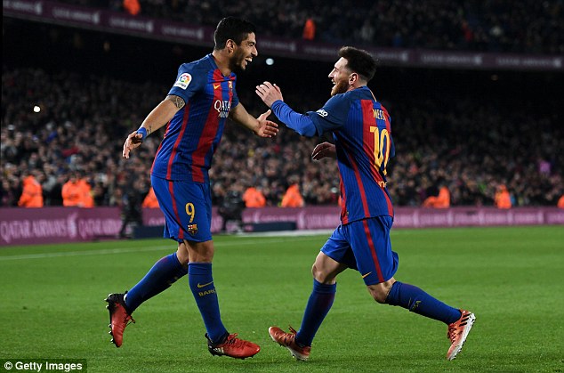 ‘Like something from Playstation!’ – Suarez in awe of Messi ‘Like something from Playstation!’ – Suarez in awe of Messi